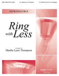 Ring with Less Handbell sheet music cover Thumbnail